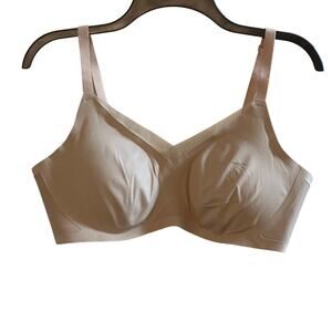 Honeylove bra Nude Large crossover wireless adjustable padded